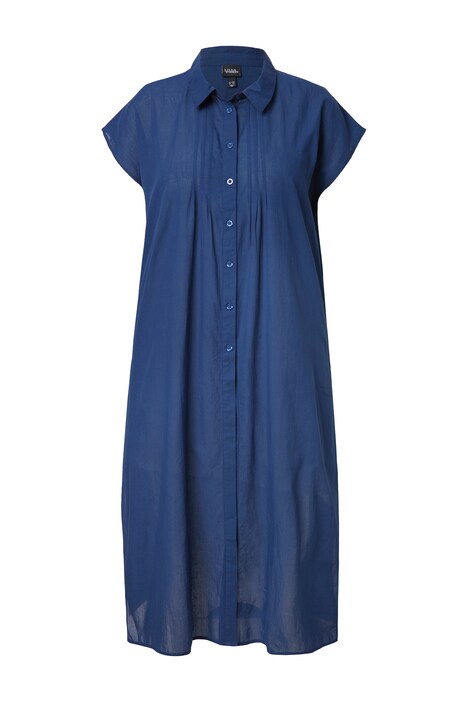 Cap Sleeve Button Down Shirt Dress