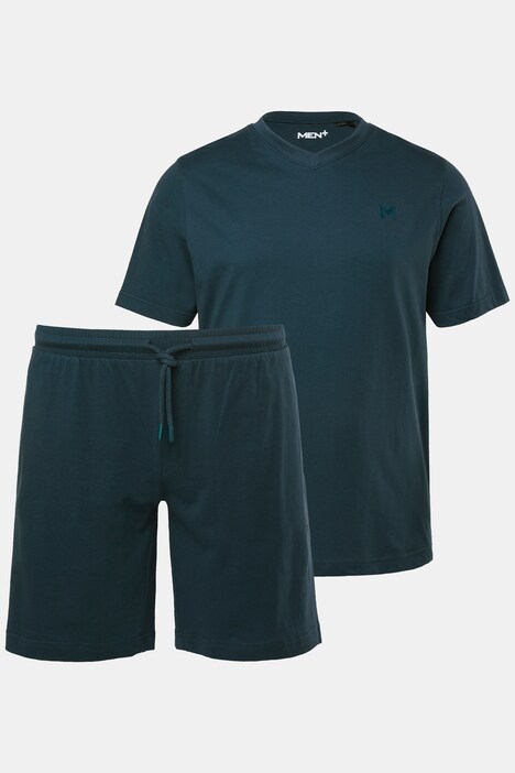 Pyjama deux pièces Men+, avec bermuda, collection Basic - jusqu'au 8 XL