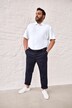 Men+-business-jerseypaita FLEXLASTIC®, lyhyet hihat, kent-kaulus, moderni istuvuus, suurin koko 8XL
