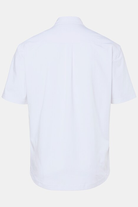 Camicia da ufficio Men+ in jersey con FLEXLASTIC®, vestibilità moderna, colletto ad apertura inglese e mezze maniche, fino alla tg. 8XL