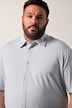 Men+ Business-jersey-skjorte FLEXLASTIC®, kort ærme, Kent-krave, Modern Fit, op til 8XL