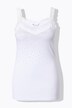 Caraco/top sans manches, coupe Slim Fit, dentelle et petits strass scintillants