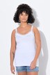 Caraco/top sans manches, coupe Slim Fit, dentelle et petits strass scintillants