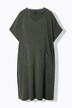 Bellieva frotté-poncho, oversized, trykknapper i siden