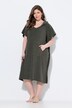 Bellieva frotté-poncho, oversized, trykknapper i siden