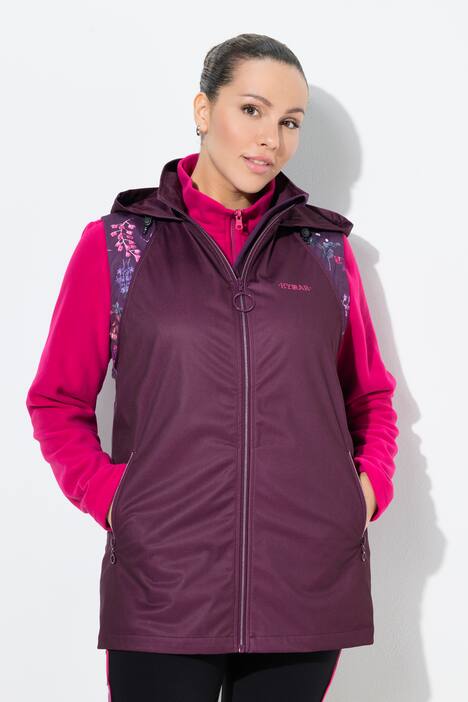 Chaqueta técnica HYPRAR 2 en 1, hidrófuga, capucha