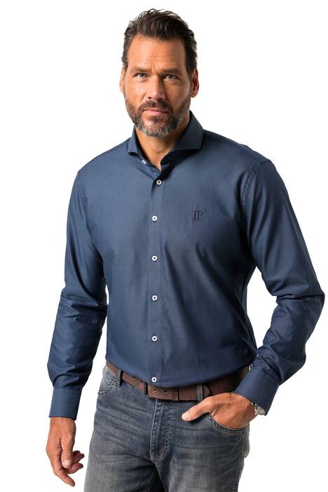 Business košile JP1880, dlouhé rukávy, žraločí límeček, Modern střih, do 8XL