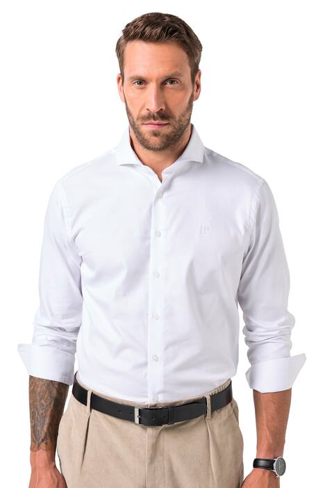 Business košile JP1880, dlouhé rukávy, žraločí límeček, Modern střih, do 8XL