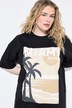 T-skjorte, oversized, Paloma Beach