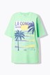 T-shirt oversize, motif Concha Beach