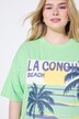 T-shirt oversize, motif Concha Beach