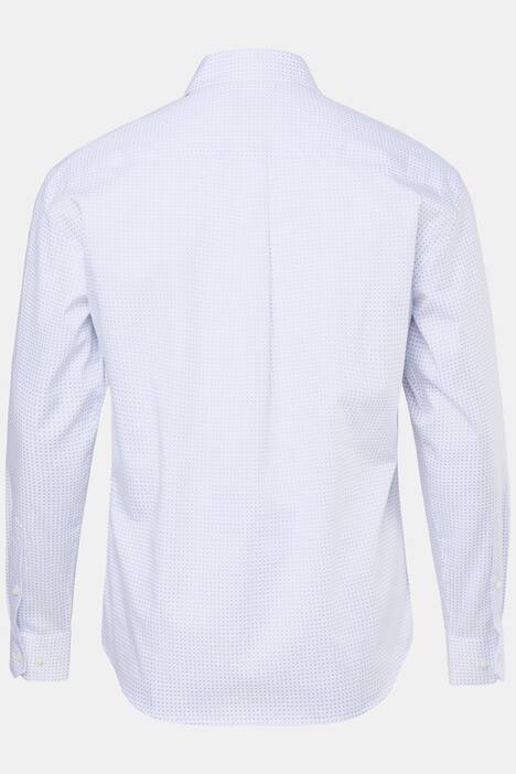 Camicia da ufficio JP1880 dalla vestibilità moderna con fantasia minimalista, maniche lunghe e colletto francese, disponibile fino alla tg. 8XL