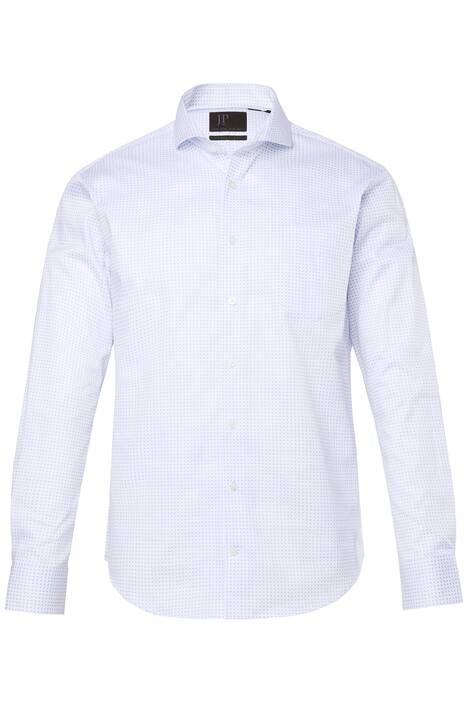 Business košile JP1880, dlouhé rukávy, žraločí límeček, Modern střih, drobný vzor, do 8XL