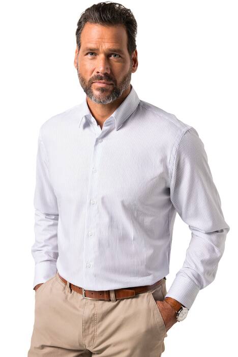 Pruhovaná košile Business JP1880, dlouhé rukávy, EasyCare, Kent límeček, Modern střih, do 8XL