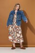 Veste en jean à franges, coupe Boxy Shape