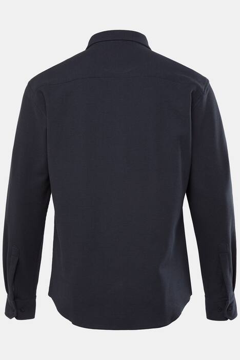 JP1880 piqué shirt, long sleeve, Kent collar, modern fit, up to 8 XL