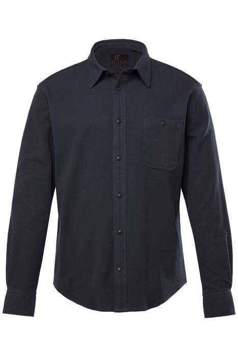 Piké košile JP1880, dlouhé rukávy, Kent límeček, Modern střih, do 8XL