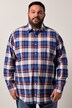 Men+ ternet skjorte, lange ærmer, Kent-krave, comfort fit, op til str. 8XL