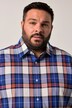 Men+ ternet skjorte, lange ærmer, Kent-krave, comfort fit, op til str. 8XL