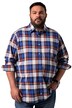 Kostkovaná košile Men+, dlouhé rukávy, Kent límeček, Comfort střih, do 8XL