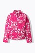 Quiltet jakke, oversize med allover-print