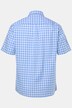 Men+ traditionel ternet skjorte, korte ærmer, Kent-krave, Comfort Fit, op til str. 8XL