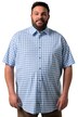 Tradiční kostkovaná košile Men+, krátké rukávy, Kent límeček, Comfort střih, do 8XL