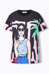 T-shirt, boxy fit, women's motif