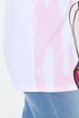 T-shirt coupe Boxy Fit, motif femme