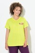Maglia funzionale con Wild, scollo a V e mezze maniche