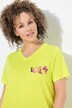 Maglia funzionale con Wild, scollo a V e mezze maniche