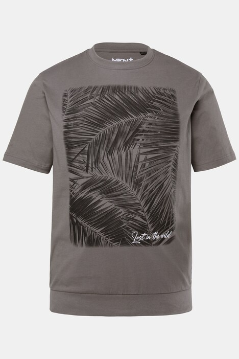 Men+ T-shirt, Buik-Fit, print, korte mouwen, tot 8XL