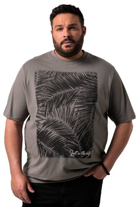 Tričko Men+, břišní střih, krátké rukávy, potisk, do 8XL