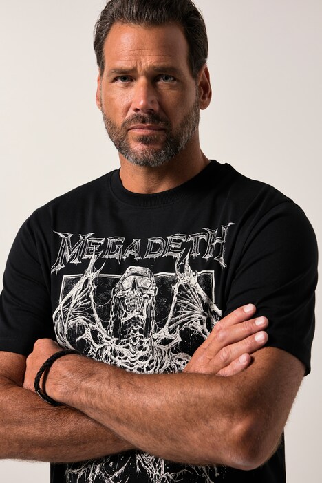 JP1880 T-Shirt, Bandshirt, Halbarm, Megadeth, bis 8 XL