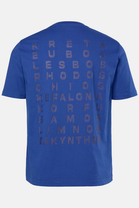 Tričko Men+, krátké rukávy, potisk na zádech, do 8XL
