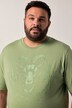 T-shirt Men+ con design in stile Tracht, mezze maniche e stampa, fino alla tg. 8XL