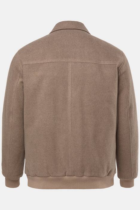 Blusotto JP1880 di misto lana con zip e tasche applicate, fino alla tg. 7XL