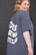 T-shirt oversize, message 3D