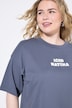 T-shirt oversize, message 3D