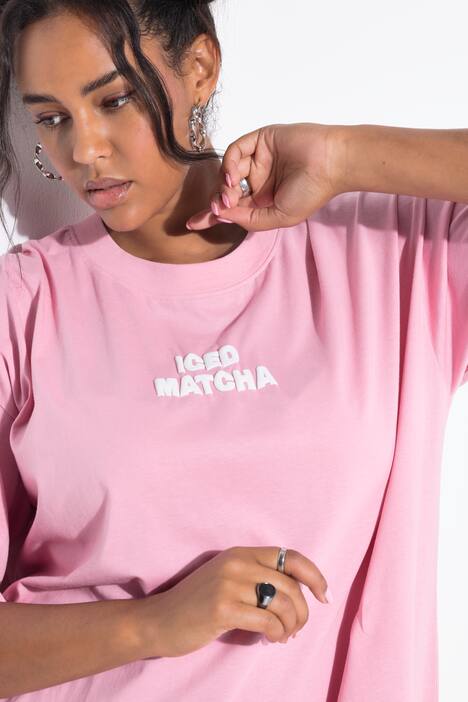 T-shirt, oversized, 3D-statement