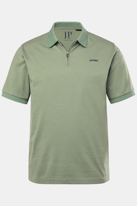 JP1880 polo shirt, short sleeve, zip, up to 8 XL