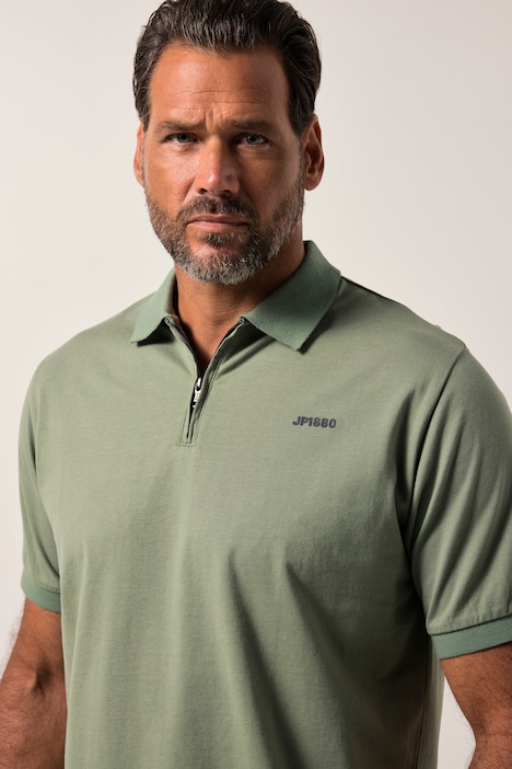 JP1880 polo shirt, short sleeve, zip, up to 8 XL