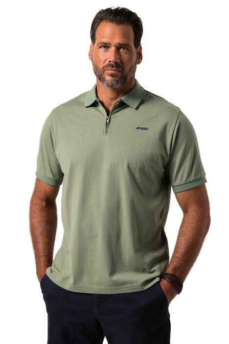 Polokošile JP1880, krátké rukávy, zip, do 8XL