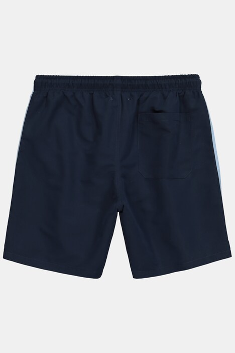 Short de bain Men+ ventre confort, avec taille élastique et rayures sur les côtés - jusqu'au 8 XL