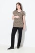 Bellieva bengaline broek, tailleband met stretch inzetstuk