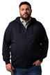 Mikina Men+, kapuce, potisk, do 8XL