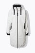 Functionele jas, oversized, teddy voering, capuchon, 2-wegrits