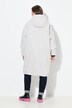 Functionele jas, oversized, teddy voering, capuchon, 2-wegrits