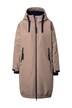 Funkční bunda, oversize, teddy podšívka, kapuce, dvoucestný zip
