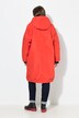 Functionele jas, oversized, teddy voering, capuchon, 2-wegrits